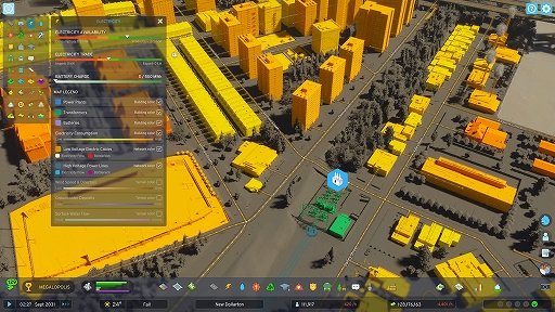 画像ギャラリー No.003のサムネイル画像 / 「Cities: Skylines II」，電力と水資源について紹介する開発者ビデオダイアリーを公開。電力網の構築は道路下に自動敷設で簡略化