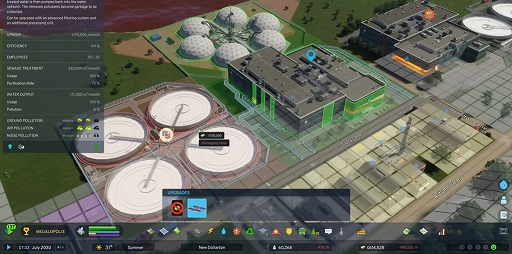 画像ギャラリー No.006のサムネイル画像 / 「Cities: Skylines II」，電力と水資源について紹介する開発者ビデオダイアリーを公開。電力網の構築は道路下に自動敷設で簡略化