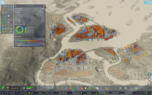 画像ギャラリー No.002のサムネイル画像 / 「Cities: Skylines II」，ゲームシステムを多数変更する大型アップデート“1.1.5f1（Economy 2.0）”の配信を開始
