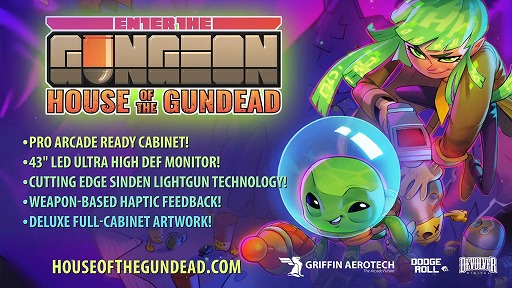画像ギャラリー No.003のサムネイル画像 / “ガンジョン”シリーズの新作アーケード用ガンシュー「House of the Gundead」，新情報を3月16日に公開予定