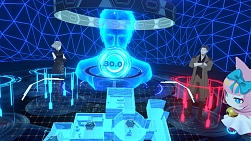 画像ギャラリー No.010のサムネイル画像 / PS VR2版「Dyschronia:Chronos Alternate Episode II」，本日配信開始。未来の海上都市で殺人事件の謎を追う物語の第2部