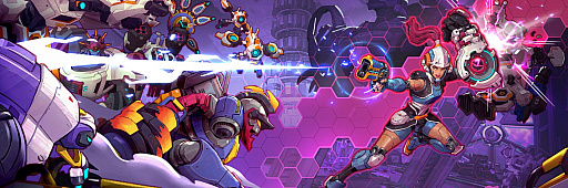 画像ギャラリー No.002のサムネイル画像 / 「Battle Shapers」，アーリーアクセス版を本日リリース。新たなパワーや武器をアンロックしながらロボット軍団に立ち向かう高速なローグライトFPS