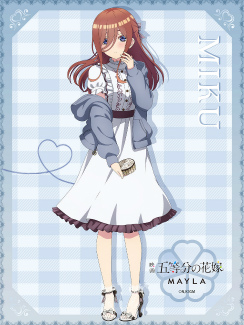 画像ギャラリー No.011のサムネイル画像 / 五つ子たちの描き下ろしイラストも公開。「『五等分の花嫁』アイコニック フーディ」，MAYLAにて10月23日18：00に受注販売開始