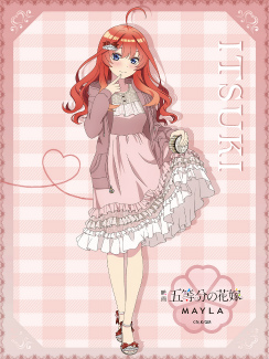 画像ギャラリー No.015のサムネイル画像 / 五つ子たちの描き下ろしイラストも公開。「『五等分の花嫁』アイコニック フーディ」，MAYLAにて10月23日18：00に受注販売開始