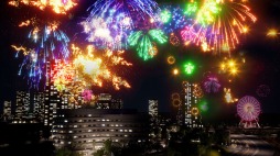画像ギャラリー No.005のサムネイル画像 / 花火をそろえるアクションパズル「FANTAVISION 202X」のPC版，4月28日にSteamでリリース。SteamVRにも対応
