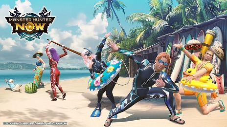 画像ギャラリー No.005のサムネイル画像 / 「モンハンNow」サマーハント2025「海辺のバカンス」を7月21日から開催。古龍ネロミェールやヘビィボウガン「夏宴の大砲」が登場