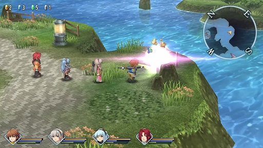 画像ギャラリー No.010のサムネイル画像 / 「英雄伝説 零の軌跡：改」「英雄伝説 碧の軌跡：改」，進化したアタックエンカウントや，導力魔法アーツなどの情報が公開に
