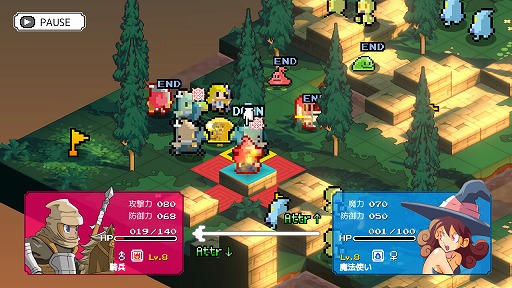 画像ギャラリー No.010のサムネイル画像 / 最弱モンスターが世界をとる！ 人間の力を乗っ取って戦うSRPG「スライムの大いなる野望」が本日発売へ。8月3日までは10％オフ