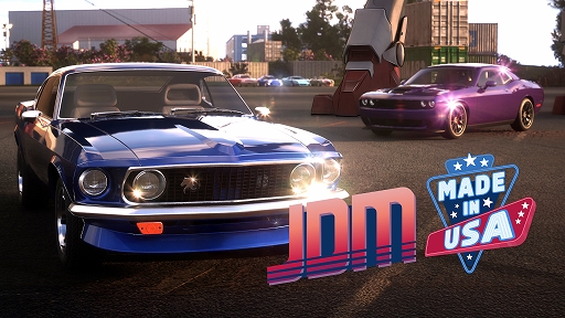 画像ギャラリー No.001のサムネイル画像 / 「JDM: Japanese Drift Master」，群玉県でクールなアメ車を乗り回せるDLC「Made in USA」を配信開始