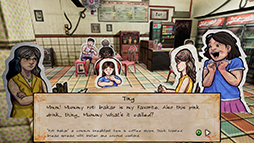 画像ギャラリー No.007のサムネイル画像 / 東南アジアのペーパークラフト風なホラーADV「Paper Ghost Stories: Third Eye Open」，2024年9月5日に発売