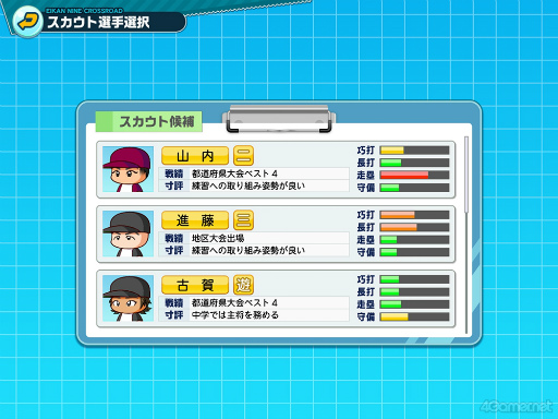 画像ギャラリー No.040のサムネイル画像 / 栄冠よ，わが校に輝け！　高校野球の監督になれる「パワフルプロ野球 栄冠ナイン クロスロード」で最高の選手育ててみませんか？