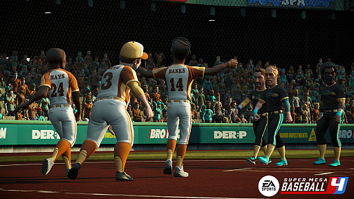 画像ギャラリー No.003のサムネイル画像 / ユーモラスな野球ゲームシリーズ最新作「Super Mega Baseball 4」，6月2日の世界同時発売決定