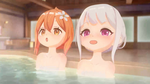 画像ギャラリー No.002のサムネイル画像 / 猫になって魔女と温泉に入りまくる，癒やし丸出しのスマホRPG「魔女のふろーらいふ」CBT参加者募集をスタート