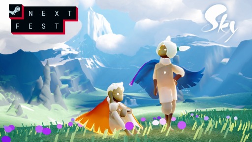 画像ギャラリー No.001のサムネイル画像 / PC版「Sky 星を紡ぐ子どもたち」，Steam Next Festに出展。Cozy Kさんがゲスト出演する記念番組を10月14日深夜1:00に配信