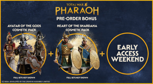 画像ギャラリー No.008のサムネイル画像 / 新作RTS「Total War: PHARAOH」，2023年10月に発売決定。今度のトータル・ウォーは，古代エジプトで偉大なファラオを目指す