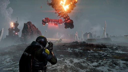 画像ギャラリー No.003のサムネイル画像 / 迫りくるエイリアンと戦うTPS「HELLDIVERS 2」本日リリース。追加装備を入手できるプレミアムウォーボンド「鋼の古豪」も配信