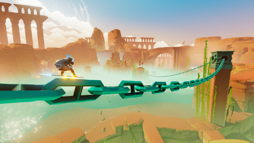 画像ギャラリー No.003のサムネイル画像 / 「SWORD OF THE SEA」のプレイアブルデモ版を紹介。ホバーソードに乗って美しく感傷的な世界を旅しよう