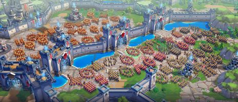 画像ギャラリー No.002のサムネイル画像 / 海上戦や空中戦も楽しめるMMO RTS「GRAND CROSS: AGE OF TITANS」が8月に配信決定。育成した巨大戦闘兵器や軍隊と攻城戦に挑む