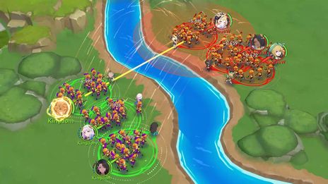 画像ギャラリー No.003のサムネイル画像 / 海上戦や空中戦も楽しめるMMO RTS「GRAND CROSS: AGE OF TITANS」が8月に配信決定。育成した巨大戦闘兵器や軍隊と攻城戦に挑む
