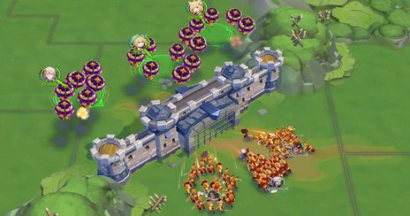 画像ギャラリー No.004のサムネイル画像 / 海上戦や空中戦も楽しめるMMO RTS「GRAND CROSS: AGE OF TITANS」が8月に配信決定。育成した巨大戦闘兵器や軍隊と攻城戦に挑む