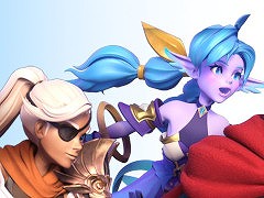 4人対戦のスマホ向けタワーディフェンス「ディフェンスダービー」配信開始。プレイヤー同士の入札でユニットを獲得し，デッキを構築して戦う