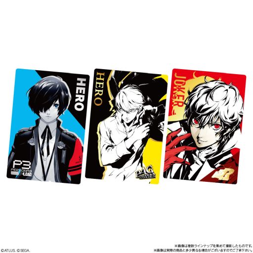 画像ギャラリー No.002のサムネイル画像 / 「ペルソナシリーズ ウエハース2 〜P3R＆P4G＆P5R〜」本日発売。全30種類のカードをラインナップ，そのうち3種は箔押し仕様のSPカード