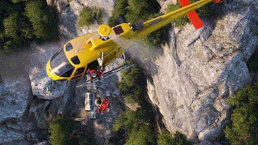 画像ギャラリー No.003のサムネイル画像 / 「Microsoft Flight Simulator 2024」の詳細を公開。四季の移り変わりや，嵐，オーロラの自然現象に加えて，路上の交通状況までも再現