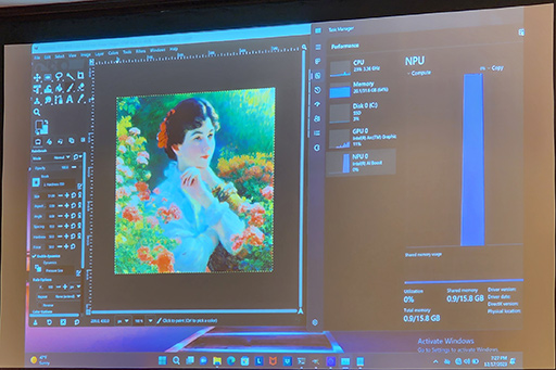 画像ギャラリー No.011のサムネイル画像 / AI処理に強い「Core Ultra」プロセッサは，携帯型ゲームPCにおけるRyzenの牙城を崩せるか？