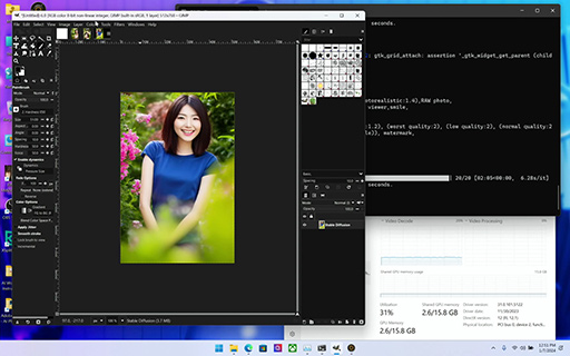 画像ギャラリー No.006のサムネイル画像 / 「Core Ultra」の実力はどの程度? IntelのワークショップでノートPCのゲームや生成系AIでの性能を確かめてみた
