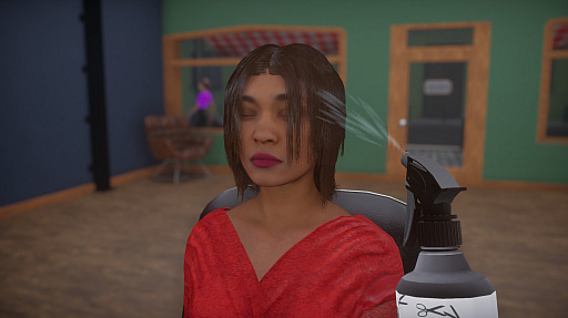 画像ギャラリー No.003のサムネイル画像 / 美容師シム「Hairdresser Simulator」，日本語対応で3月6日にリリース。ヘアスタイリングに経営にとやることは山積み