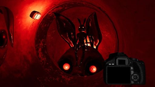 画像ギャラリー No.001のサムネイル画像 / 被写体は殺人アニマトロニクス。工場跡地に潜入し，スクープ写真を撮影する新作ホラーゲーム「Trash Bunny House」が6月30日に配信決定