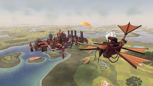 画像ギャラリー No.002のサムネイル画像 / 浮遊都市で冒険するオープンワールド街作りRPG「Airborne Empire」が日本語対応に。空中都市建設シム「Airborne Kingdom」の続編