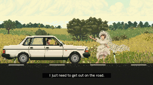 画像ギャラリー No.006のサムネイル画像 / おしゃれな前髪を持つ「マエガミジカ」さんの「Keep Driving」レビュー。えーあい！Steam広場