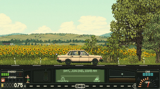 画像ギャラリー No.007のサムネイル画像 / おしゃれな前髪を持つ「マエガミジカ」さんの「Keep Driving」レビュー。えーあい！Steam広場