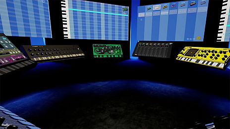 画像ギャラリー No.001のサムネイル画像 / 今度はVRで作曲だ！ 「KORG Gadget VR」がMeta Quest 2/Pro向けに本日リリース