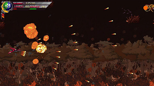 画像ギャラリー No.002のサムネイル画像 / 悪魔の弾幕量と熱いサウンドが魅力の名作STG「デビルエンジン」と，DLC「イグニッション」がセットになったコンプリートエディション，本日発売