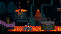画像ギャラリー No.008のサムネイル画像 / すごい猫が16bitピクセル世界でラン＆ガン「Super Catboy」本日配信。ロックマンXやメタルスラッグに強い影響を受けて