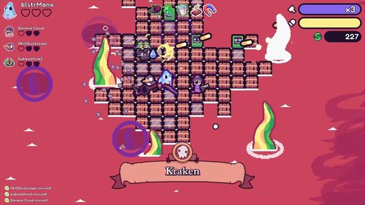 画像ギャラリー No.001のサムネイル画像 / 頼れるのは，いかだと仲間だけ。協力プレイにも対応したローグライクシューター「Super Raft Boat Together」，Steamで配信開始