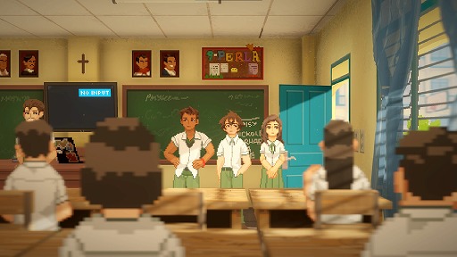 画像ギャラリー No.001のサムネイル画像 / 災害の爪痕残るフィリピンを生きる若者たちの物語。世界をピクセルアートで美しく描く新作ADV「Until Then」，Steamストアページを公開