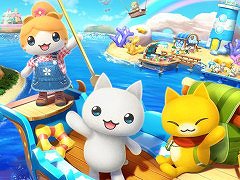 「とらべる島のにゃんこ」，各アプリストアで予約受付を開始。キャリーケースなどのオリジナルグッズが当たるSNSキャンペーンも
