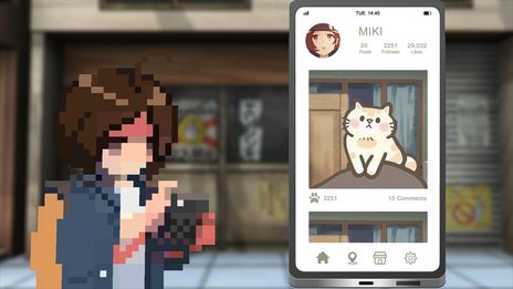 画像ギャラリー No.009のサムネイル画像 / ネコの写真を撮って集めるカジュアルADV「ミキとネコの島 -Neko Odyssey-」のSteamストアページが公開に