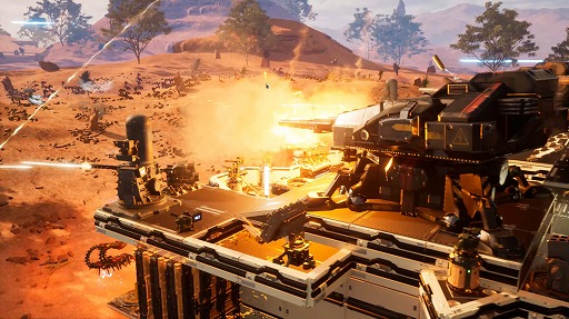 画像ギャラリー No.001のサムネイル画像 / 基地建設＆タワーディフェンスFPS「Outpost: Infinity Siege」，発売時期を2024年2月中に変更。発売までにはプレイテストも実施予定