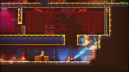 画像ギャラリー No.003のサムネイル画像 / 「Dead Cells」のクリエイターによる消防アクション「ニュークリア・ブレイズ」，PS4版とSwitch版の配信開始
