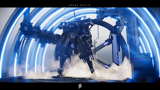 画像ギャラリー No.006のサムネイル画像 / ロボットレーシング「BREAK ARTS III」，9月19日に発売決定。“メカカスタマイズ総合競技”をテーマとし，初心者向けの補助機能も搭載