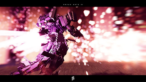 画像ギャラリー No.007のサムネイル画像 / ロボットレーシング「BREAK ARTS III」，9月19日に発売決定。“メカカスタマイズ総合競技”をテーマとし，初心者向けの補助機能も搭載