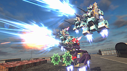 画像ギャラリー No.016のサムネイル画像 / ロボットを魔改造して戦う「CUSTOM MECH WARS」，登場人物のプロフィールや，Gメックのカスタマイズ要素，パーツ収集などの情報が公開に