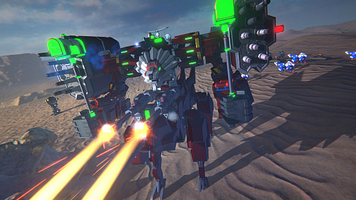画像ギャラリー No.009のサムネイル画像 / 魔改造メカアクション「CUSTOM MECH WARS」，戦闘中に別の機体に乗り換えできるシステムなど最新情報を公開。魔改造コンテスト第2回も開始