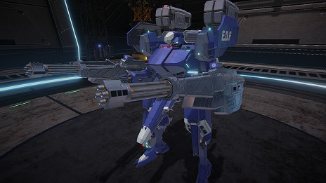 画像ギャラリー No.003のサムネイル画像 / 「CUSTOM MECH WARS」地球防衛軍コラボ機体「ニクスB」参戦。DLC「カスタムボイス：お嬢様AI（CV：椎名へきる）」のショート動画を公開