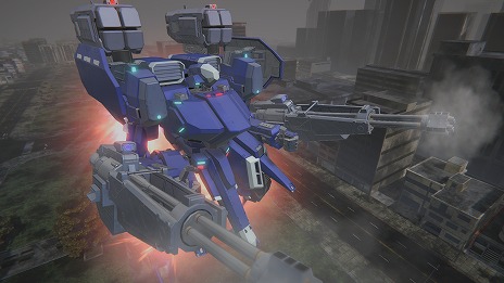画像ギャラリー No.004のサムネイル画像 / 「CUSTOM MECH WARS」地球防衛軍コラボ機体「ニクスB」参戦。DLC「カスタムボイス：お嬢様AI（CV：椎名へきる）」のショート動画を公開