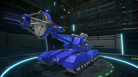 画像ギャラリー No.001のサムネイル画像 / 「CUSTOM MECH WARS」，地球防衛軍コラボ機体として「EMC」の登場が明らかに。DLC「カスタムボイス：暴走AI（CV:金田朋子）」のショート動画も公開